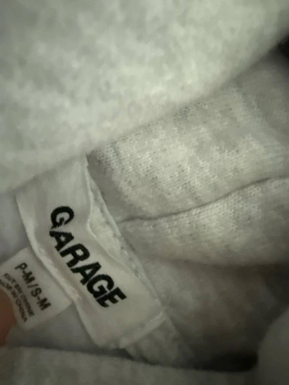 Garage Grey Hoodie brand new!!!! - Picture 2 of 2